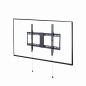 Gembird Support Mural Fixe pour Écrans de 37''-80'', Ultra Mince, Construction en Acier Robuste, Installation Facile, Compatible