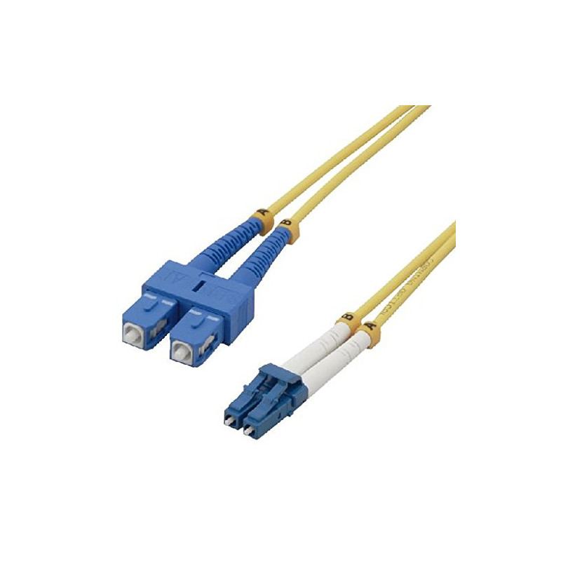 MCL Duplex SINGLEMODE OPTICALGARTER OS2 9/125 - SC/LC 10M MCL Duplex SINGLEMODE OPTICALGARTER OS2 9/125 - SC/LC 10M