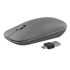 T'nB - Souris sans Fil Design Élégant, en Aluminium, Connexion Bluetooth USB-A Et USB-C, Haute Autonomie, Compatible Mac PC, Pré