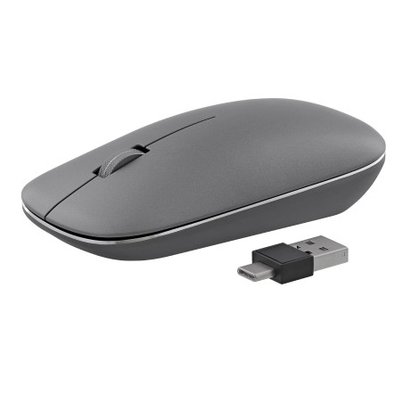 T'nB - Souris sans Fil Design Élégant, en Aluminium, Connexion Bluetooth USB-A Et USB-C, Haute Autonomie, Compatible Mac PC, Pré