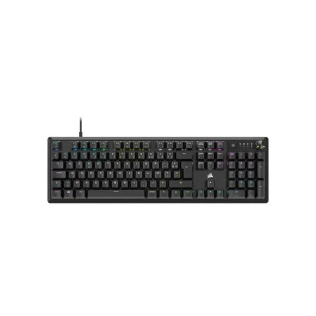 Clavier gamer mécanique - CORSAIR - K70 RGB CORE - Rétroéclairage RGB LED, MX Red, noir