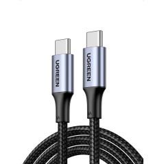 UGREEN Câble USB C tressé de 1 m, 100 W, câble de charge super rapide USB C vers type C pour iPhone 15/16/17 Pro max, iPad mini 