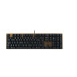 Cherry KC 200 MX, Clavier de Bureau mécanique avec Plaque en métal anodisé, Disposition française (AZERTY), Filaire, MX2A Brown Cherry KC 200 MX, Clavier de Bureau mécanique avec Plaque en métal anodisé, Disposition française (AZERTY), Filaire, MX2A Brown
