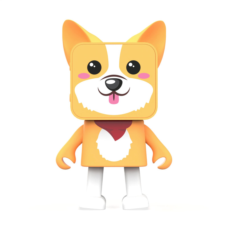 Mob Enceinte Bluetooth Dancing Animals Corgi- Enceinte Dansante Puissance 3W - Connexion sans Fil - Kit Mains Libres - Stéréo - Mob Enceinte Bluetooth Dancing Animals Corgi- Enceinte Dansante Puissance 3W - Connexion sans Fil - Kit Mains Libres - Stéréo -