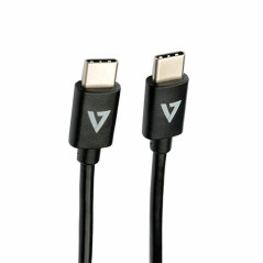 V7 USB-C 2.0 Cable 480MB 2M Black