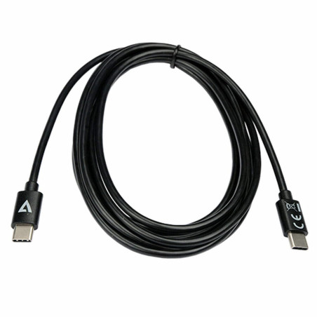 V7 USB-C 2.0 Cable 480MB 2M Black