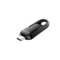SanDisk 256 Go Ultra Slider Clé USB Type-C, USB 3.2 Gen 1 avec connecteur rétractable, jusqu'à 400 MB/s - Noire SanDisk 256 Go Ultra Slider Clé USB Type-C, USB 3.2 Gen 1 avec connecteur rétractable, jusqu'à 400 MB/s - Noire