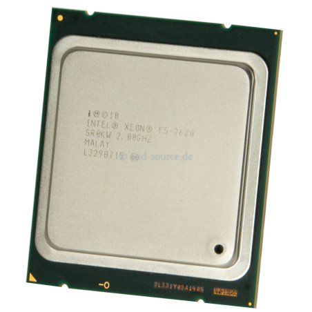 Intel INT Xeon E5-2620 Tray Serveur Processeur Intel Xeon E5-2620 6 cœurs 2 GHz LGA2011 Socket