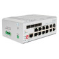 DIGITUS Commutateur réseau PoE - 12 Ports Gigabit Ethernet - 8X RJ45 + 4X SFP/RJ45 Combo - L2 administrable - 10/100/1000 Mbit/s DIGITUS Commutateur réseau PoE - 12 Ports Gigabit Ethernet - 8X RJ45 + 4X SFP/RJ45 Combo - L2 administrable - 10/100/1000 Mbit/s