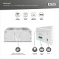 DIGITUS Commutateur réseau PoE - 12 Ports Gigabit Ethernet - 8X RJ45 + 4X SFP/RJ45 Combo - L2 administrable - 10/100/1000 Mbit/s DIGITUS Commutateur réseau PoE - 12 Ports Gigabit Ethernet - 8X RJ45 + 4X SFP/RJ45 Combo - L2 administrable - 10/100/1000 Mbit/s