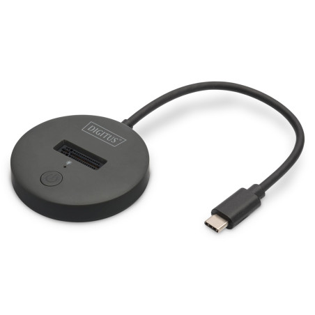 DIGITUS M.2 NVMe/SATA USB-C Dockingstation - USB 3.2 Gen2 - 10 Gbit/s - formats M.2 2242, 2260, 2280 & 22110 - capacité max. 4TB
