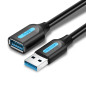 Vention Câble Rallonge USB 3.0 3M Câble Extension 5Gbps Mâle A vers Femelle A, Compatible avec Clavier, Souris, Clé USB, Hub USB Vention Câble Rallonge USB 3.0 3M Câble Extension 5Gbps Mâle A vers Femelle A, Compatible avec Clavier, Souris, Clé USB, Hub USB