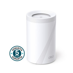 TP-Link Deco Routeur WiFi 7 Mesh BE9300 Tri-Bande, Port Ethernet 2,5G, Couverture de 380㎡, Itinérance IA Transparente, Connectez