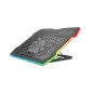 Trust Gaming GXT 1126 Aura Refroidisseur Ordinateur Portable à Éclairage Multicolore Jusqu'à 17.3 Pouces, Vitesse Réglable, Mode Trust Gaming GXT 1126 Aura Refroidisseur Ordinateur Portable à Éclairage Multicolore Jusqu'à 17.3 Pouces, Vitesse Réglable, Mode