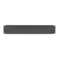 DIGITUS Panneau de recouvrement 19" - 2U - Cache pour armoires réseau & serveur - Cache pour rack - matériel de fixation inclus 