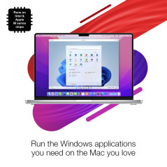 Parallels Desktop 20 | Logiciel de machine virtuelle pour exécuter Win sur Mac | 1 An | 1 Appareil | Mac | Box