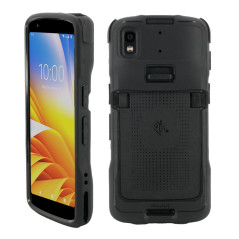 MOBILIS Coque pour Zebra TC22 TC27 Etui Renforcé Protection Militaire Terminal Mobile Fabriqué en France, Antimicrobien, Noir