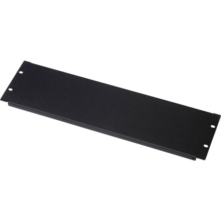 DIGITUS Panneau de recouvrement 19" - 3U - Cache pour armoires réseau & serveur - Cache pour rack - matériel de fixation inclus 