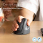 R-Go HE Basic Souris Ergonomique, Bluetooth 5.0, Rechargeable avec Type C/A câble, Prévention tendinite, Souris Ergo Verticale, R-Go HE Basic Souris Ergonomique, Bluetooth 5.0, Rechargeable avec Type C/A câble, Prévention tendinite, Souris Ergo Verticale,