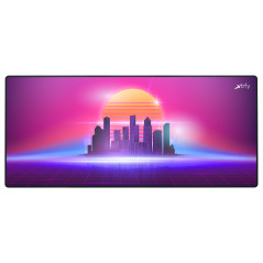 Xtrfy GP5, Tapis de souris XL en tissu, (920 x 400 x 3 mm), speed-pad lisse pour la précision, rebords cousus base antidérapante