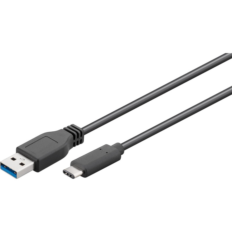 goobay 45247 SuperSpeed 3.1 USB C vers USB 3.0 (Type A) Câble de Charge, câble de données, supporte Charging & Sync, blindé 3 Fo goobay 45247 SuperSpeed 3.1 USB C vers USB 3.0 (Type A) Câble de Charge, câble de données, supporte Charging & Sync, blindé 3 Fo