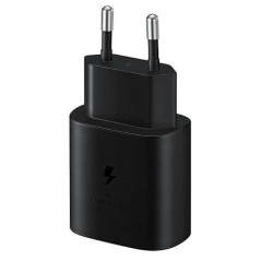 Base Secteur Rapide 25W, Port USB Type C (sans câble) [Vrac] - Noir
