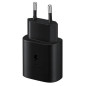 Base Secteur Rapide 25W, Port USB Type C (sans câble) [Vrac] - Noir