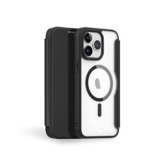 Force Case Etui Folio Renforcé iPhone 15 Pro Max Compatible MagSafe Noir - Garantie à Vie