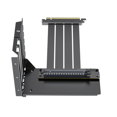 Xilence Kit câble Riser pour Montage Vertical de la Carte Graphique dans Le boîtier PC Gaming Xilent X X912.ARGB, Compatible Uni