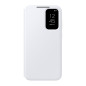 Samsung Étui Portefeuille Smart View pour Galaxy S23 FE, Blanc
