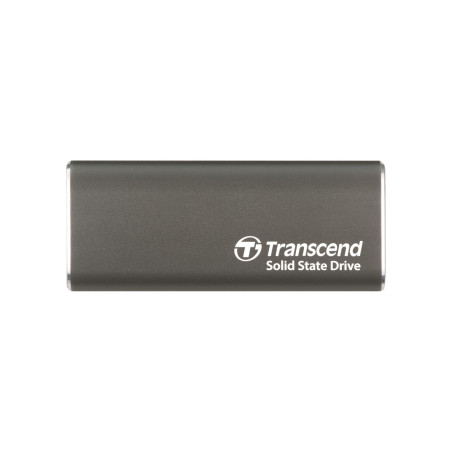 Transcend ESD265C Portable SSD 2To External Solid State Drives, up to 1050MB/s USB C SSD External Hard Drive USB 3.2 Gen 2 for i