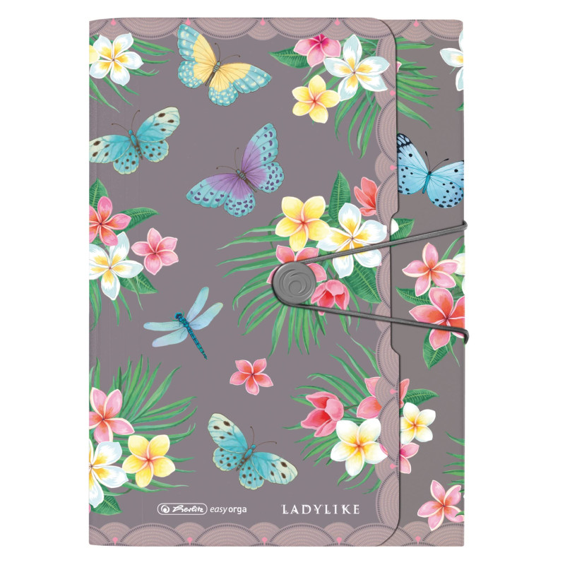 herlitz Trieur en polypropylène Motif papillons Ladylike herlitz Trieur en polypropylène Motif papillons Ladylike