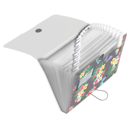 herlitz Trieur en polypropylène Motif papillons Ladylike