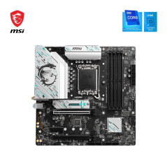 MSI B760M Gaming Plus WiFi Carte Mère, mATX - Compatible avec Les processeurs Intel de 14e, 13e et 12e Gén, LGA 1700 - DDR5 Memo