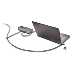 Kensington Twin MicroSaver 2.0 Câble de sécurité à deux Verrous pour Ordinateur Portable avec Technologie de Verrouillage T-Bar 