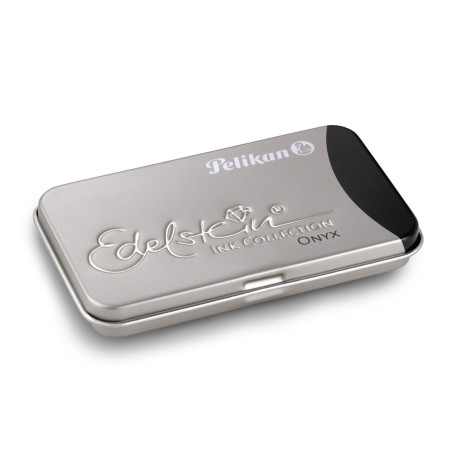 PELIKAN Boite de 6 Cartouches d'encre longues "Edelstein Ink Onyx" Noir