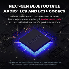 Creative Labs Zen Hybrid Pro (Schwarz, ANC, Bluetooth, USB-C)