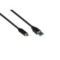 Good Connections Câble USB 3.2 Gen.2-10 Gbit/s / 3 A - Fiche A vers fiche USB-C™ - Cuivre de qualité supérieure - Noir - 1 m Good Connections Câble USB 3.2 Gen.2-10 Gbit/s / 3 A - Fiche A vers fiche USB-C™ - Cuivre de qualité supérieure - Noir - 1 m