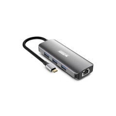URBAN FACTORY HUBEE 7 IN 1 Mini Station USB C 100W
