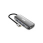 URBAN FACTORY HUBEE 7 IN 1 Mini Station USB C 100W URBAN FACTORY HUBEE 7 IN 1 Mini Station USB C 100W