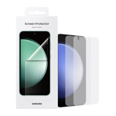 Samsung Pack 2 Protectores de Pantalla con Marco de Instalación para Galaxy S23 FE