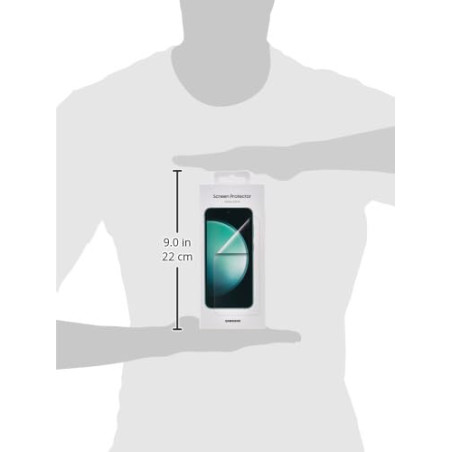Samsung Pack 2 Protectores de Pantalla con Marco de Instalación para Galaxy S23 FE