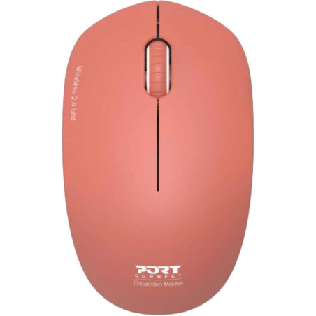 Port Connect Souris sans Fil pc Wireless 2.4 ghz Collection 2 pour Ordinateur - capteur Optique 1600 dpi - 3 Boutons - Compact.