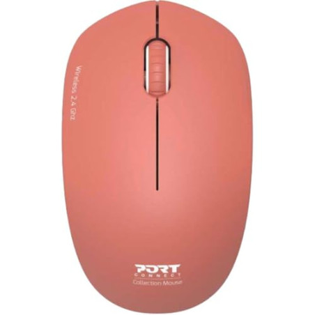 Port Connect Souris sans Fil pc Wireless 2.4 ghz Collection 2 pour Ordinateur - capteur Optique 1600 dpi - 3 Boutons - Compact.