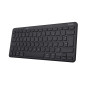 Trust Lyra Clavier sans Fil Bluetooth, AZERTY Français, 85% Plastique Recyclé, Mini Clavier Rechargeable Multi-appareils pour PC Trust Lyra Clavier sans Fil Bluetooth, AZERTY Français, 85% Plastique Recyclé, Mini Clavier Rechargeable Multi-appareils pour PC
