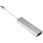 SilverStone SST-EP11S - Adaptateur versatile supporte Type-C vers MiniDP, Type-C vers HDMI, Type-C vers VGA, MiniDP vers HDMI, M SilverStone SST-EP11S - Adaptateur versatile supporte Type-C vers MiniDP, Type-C vers HDMI, Type-C vers VGA, MiniDP vers HDMI, M