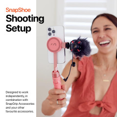 ShiftCam SnapShoe - Support de griffe à clipser pour accessoires de montage - Support magnétique qui s'enclenche sur n'importe q
