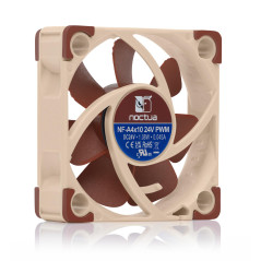 Noctua NF-A4x10 24V PWM, Ventilateur Silencieux 40mm Pour Imprimantes 3D et Autres Applications (40x10 mm, Brun)
