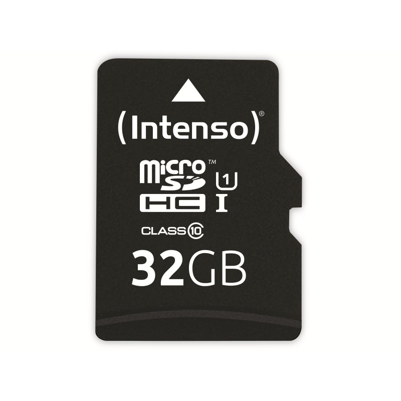 Intenso Professional MicroSDHC Memory Card, Class 10 UHS-I, 32 GB, Blue Intenso Professional MicroSDHC Memory Card, Class 10 UHS-I, 32 GB, Blue