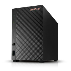 Asustor Drivestor 2 Lite AS1102TL Boîtier NAS à 2 Baies, mémoire réseau, 1,7 GHz Quad Core, Port 1GbE, 1 Go de RAM DDR4, Stockag